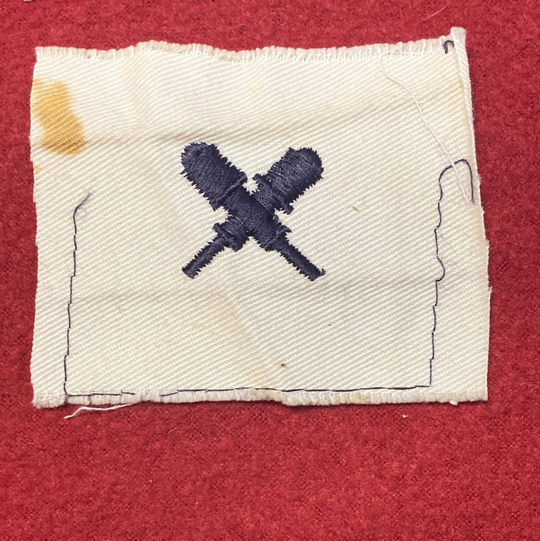 VINTAGE US Navy Coast Guard GUNNER’S MATE Sew On Patch (WSB09-23)