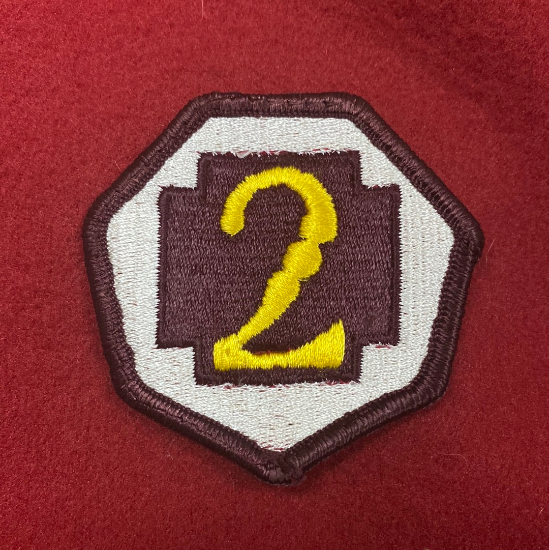 VINTAGE US Army 7th Medical Command Patch Sew-On (12o2)