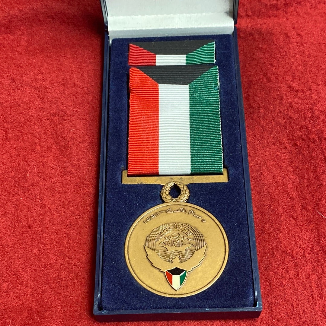 VINTAGE US Army LIBERATION OF KUWAIT Medal Ribbon SET (WSB01-18)