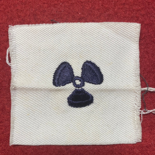 VINTAGE US Navy Coast Guard MACHINIST MATE Sew On Patch (WSB09-105)