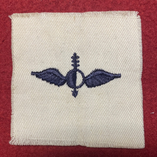 VINTAGE US Navy Coast Guard AEROGRAPHEN’S MATE Sew On Patch (WSB09-136)