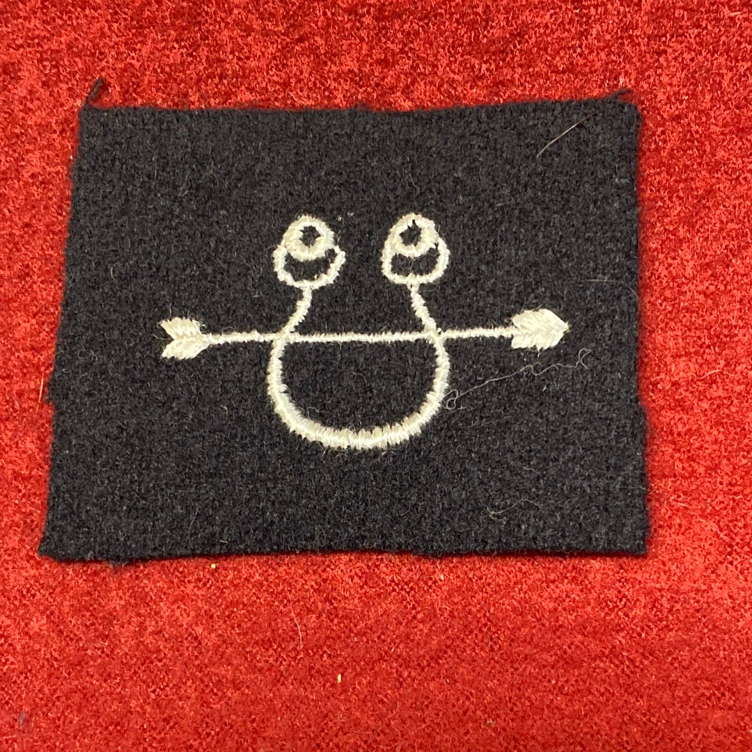 VINTAGE US Navy Coast Guard SONARMAN Sew On Patch (08cc182)