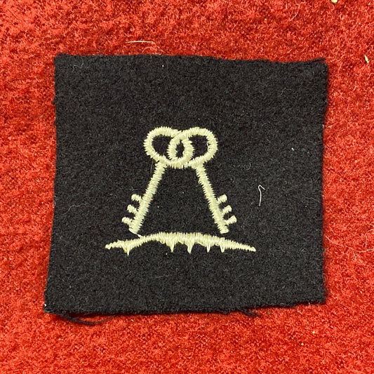 VINTAGE US Navy Coast Guard COMMISIONARYMAN/STEWARD Sew On Patch (WSB09-85)