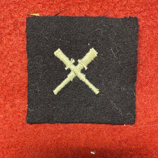 VINTAGE US Navy Coast Guard GUNNER’S MATE Sew On Patch (WSB09-28)