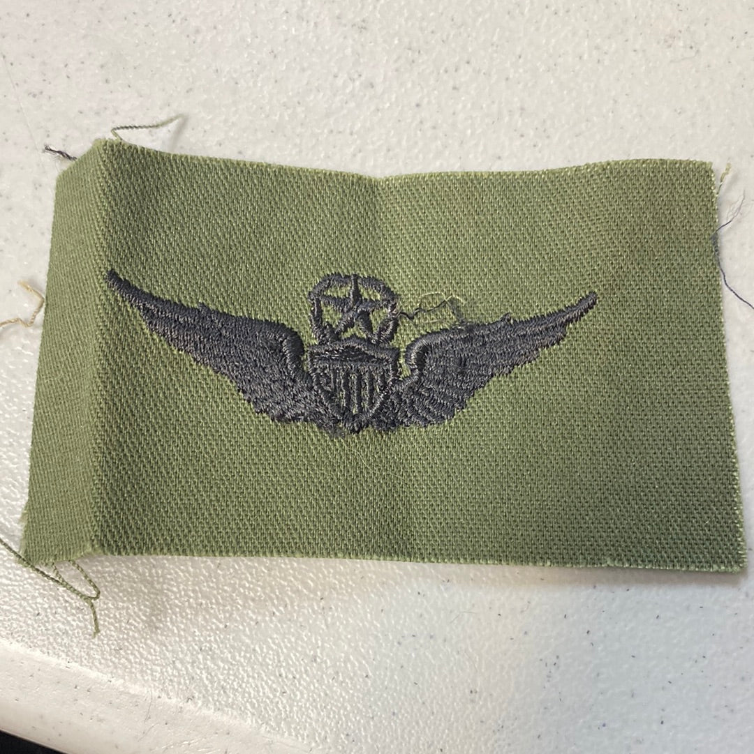 VINTAGE US Army Master Air Crewman Patch Sew-On (WSB01-13)