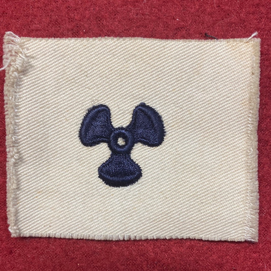 VINTAGE US Navy Coast Guard MACHINIST MATE Sew On Patch (WSB09-109)