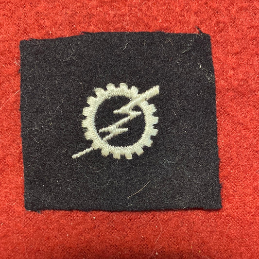 VINTAGE US Navy Coast Guard TRADESMAN Sew On Patch (WSB09-116)