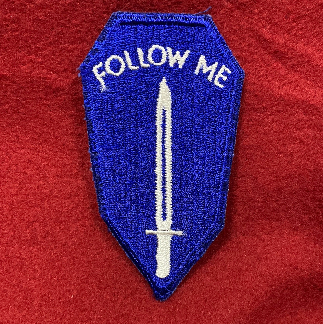 VINTAGE US Army Infantry Training School Patch Sew-On (12o42)