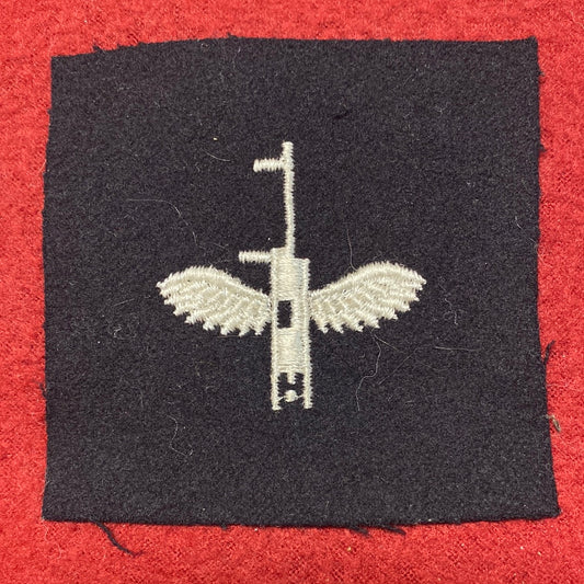 VINTAGE US Navy Coast Guard AERIAL GUNNER Sew On Patch (WSB09-139)