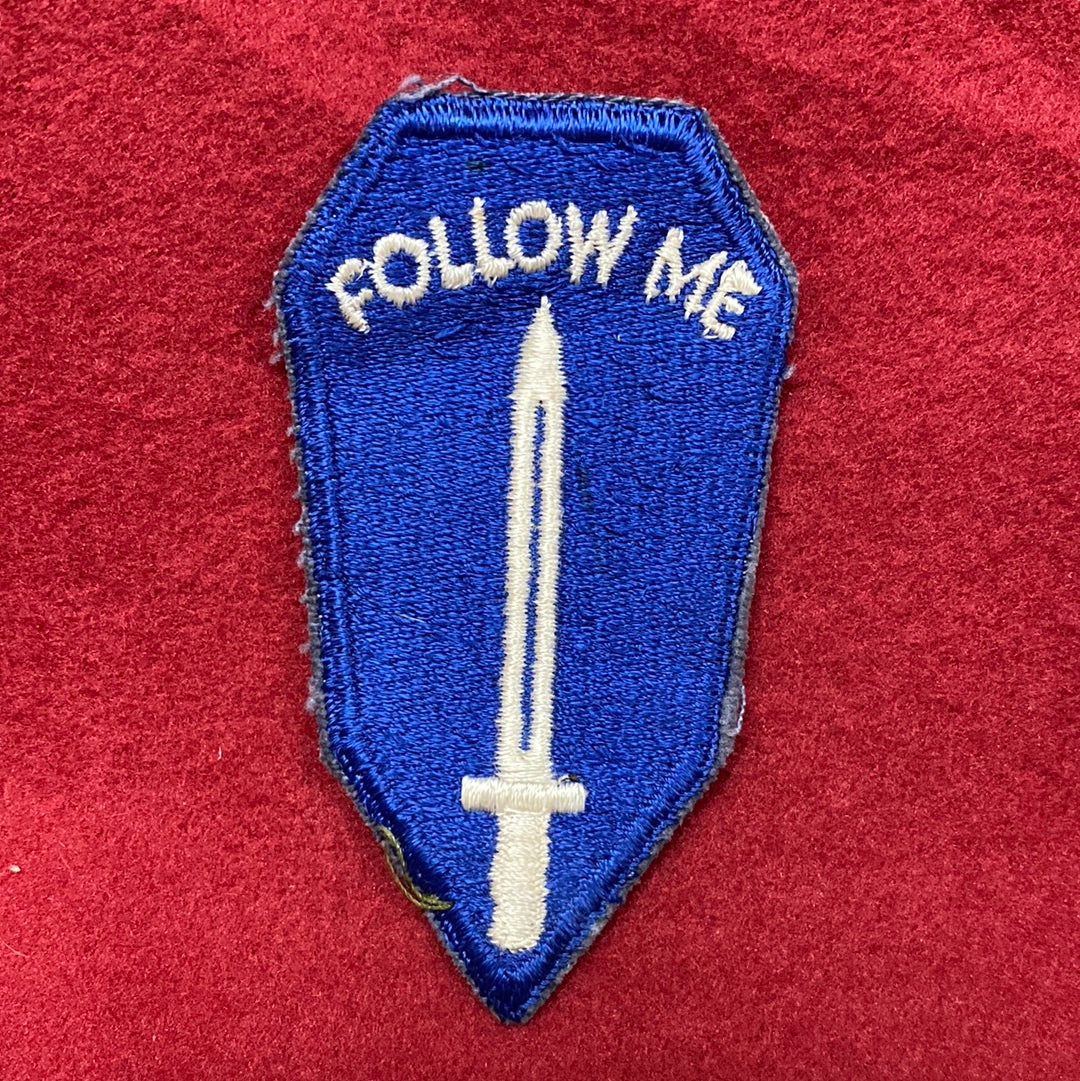 VINTAGE US Army Infantry Training School Patch Sew-On (12o41)