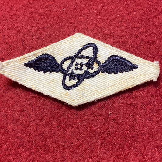 VINTAGE US Navy Coast Guard AVIATION ELECTRONICS TECH. Sew On Patch (WSB09-101)