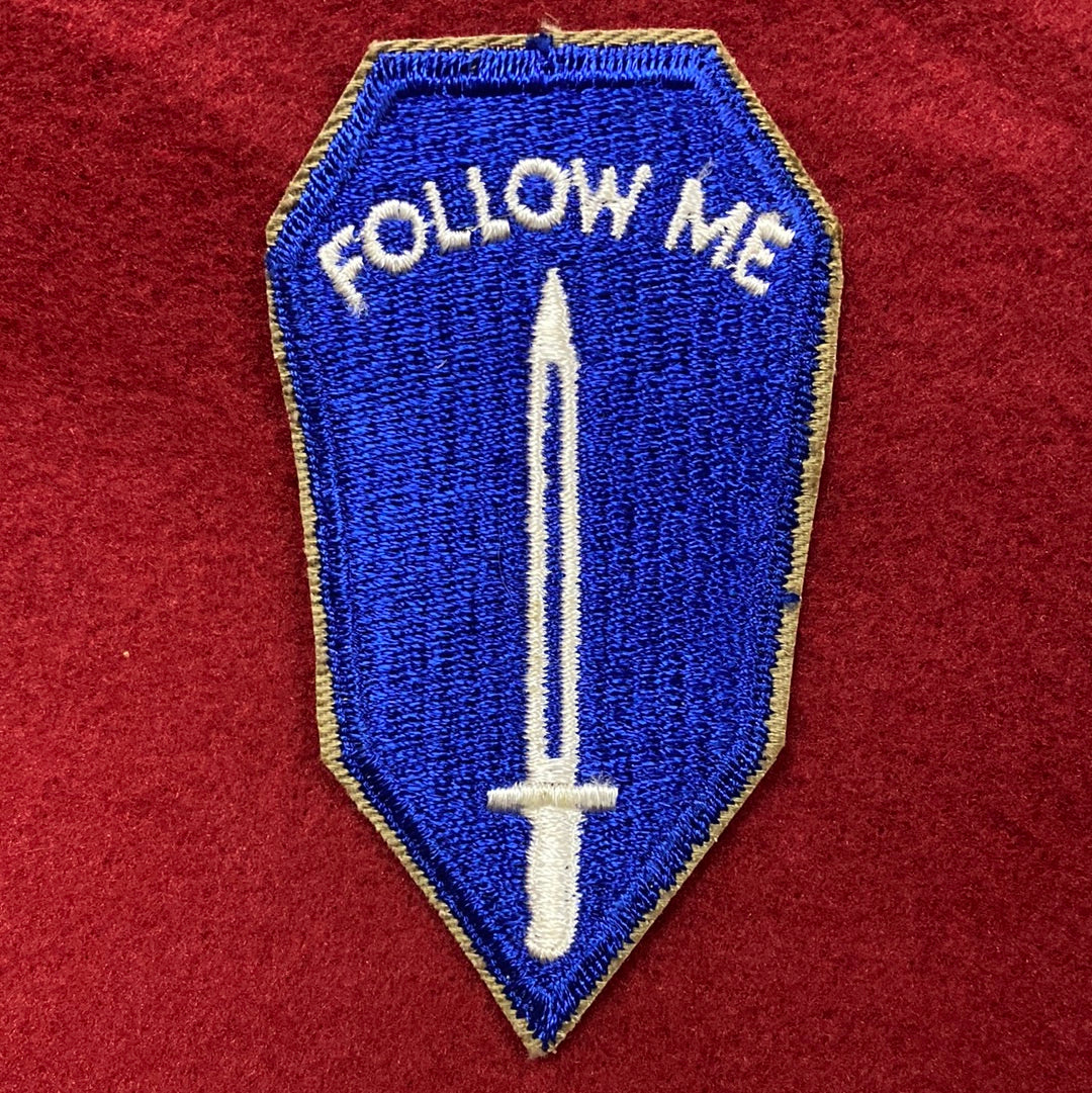 VINTAGE US Army Infantry Training School Patch Sew-On (12o39)