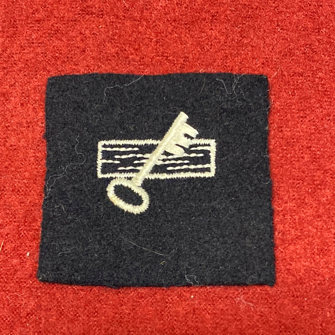 VINTAGE US Navy Coast Guard DISPERSING CLERK Sew On Patch (WSB09-162)