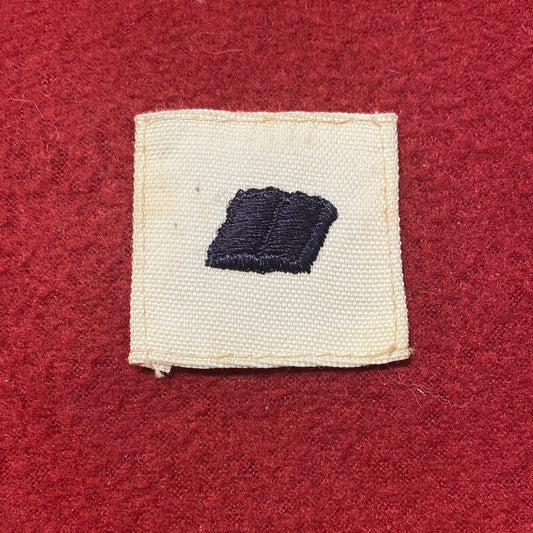 VINTAGE US Navy Coast Guard PRINTER Sew On Patch (WSB09-96)