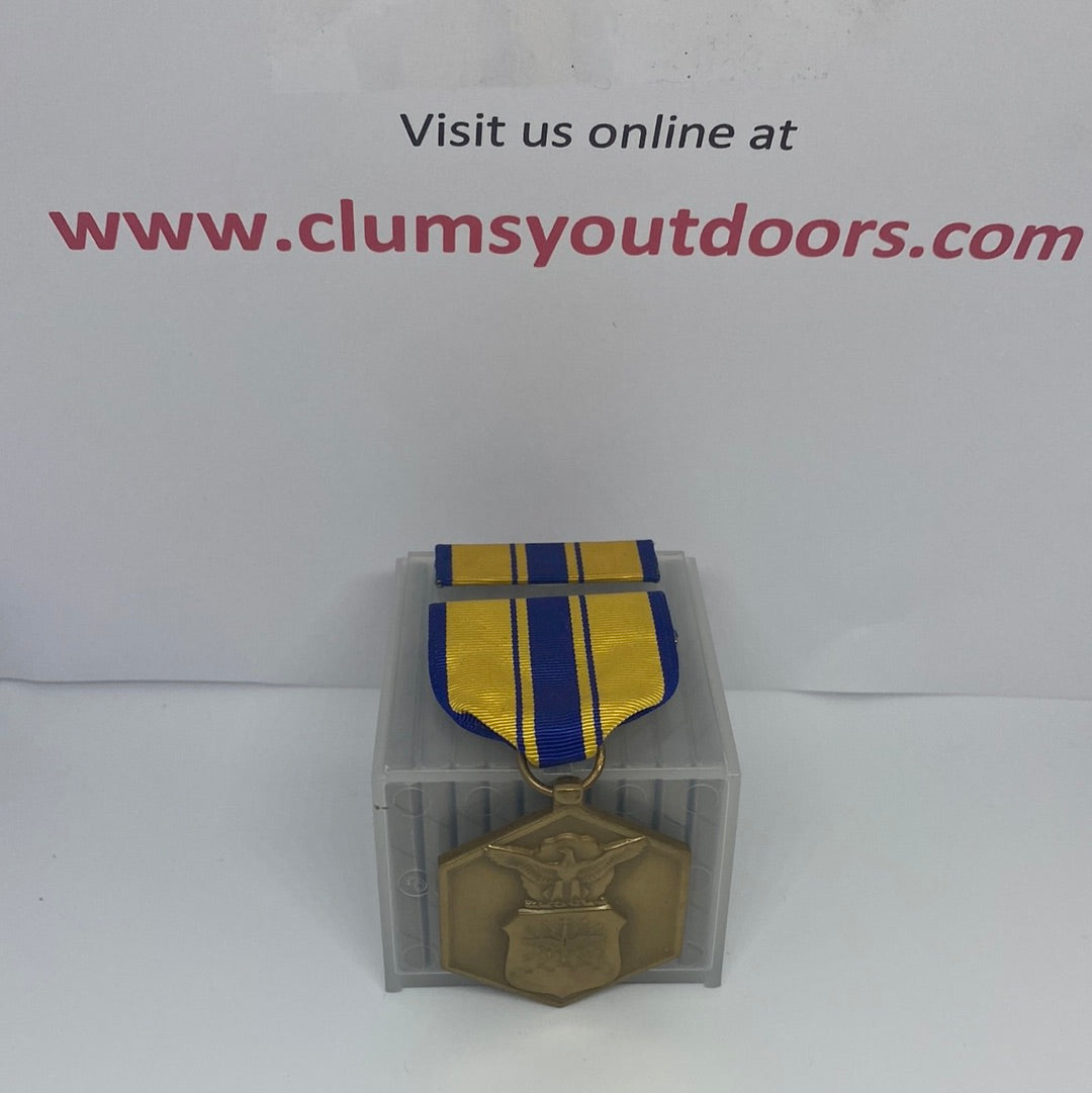 Vintage US Military Commendation for Military Merit Medal and Ribbon Air Force (2cc25)