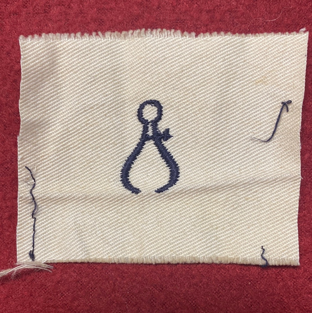 VINTAGE US Navy Coast Guard INSTRUMENTMAN Sew On Patch (WSB09-46)