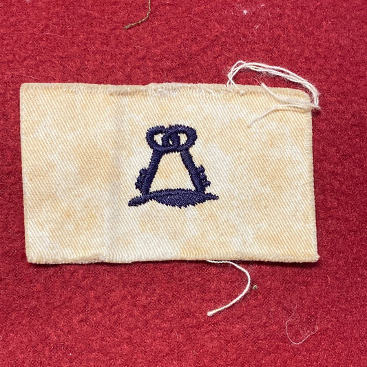 VINTAGE US Navy Coast Guard COMMISIONARYMAN/STEWARD Sew On Patch (WSB09-81)