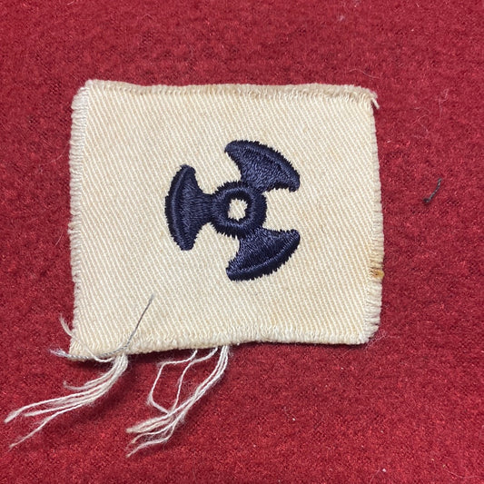 VINTAGE US Navy Coast Guard MACHINIST MATE Sew On Patch (WSB09-114)