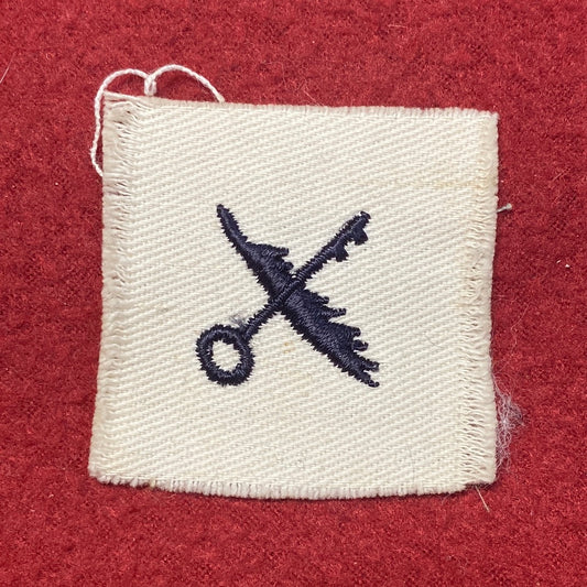 VINTAGE US Navy Coast Guard SHIP SERVICEMAN Sew On Patch (WSB09-146)