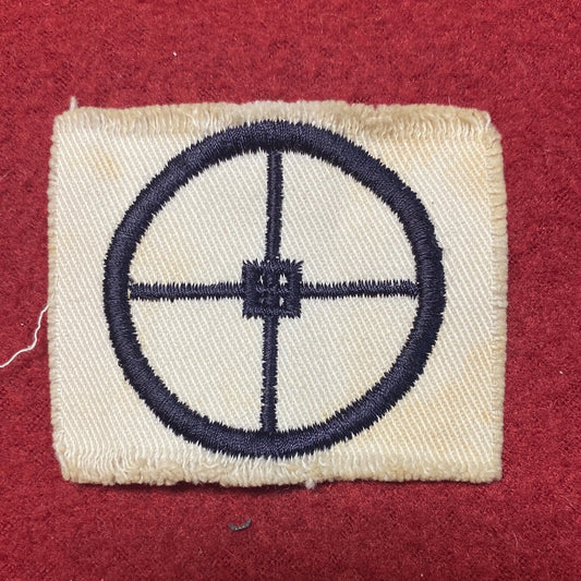 VINTAGE US Navy Coast Guard GUN POINTER 2nd CLASS Sew On Patch (WSB09-132)