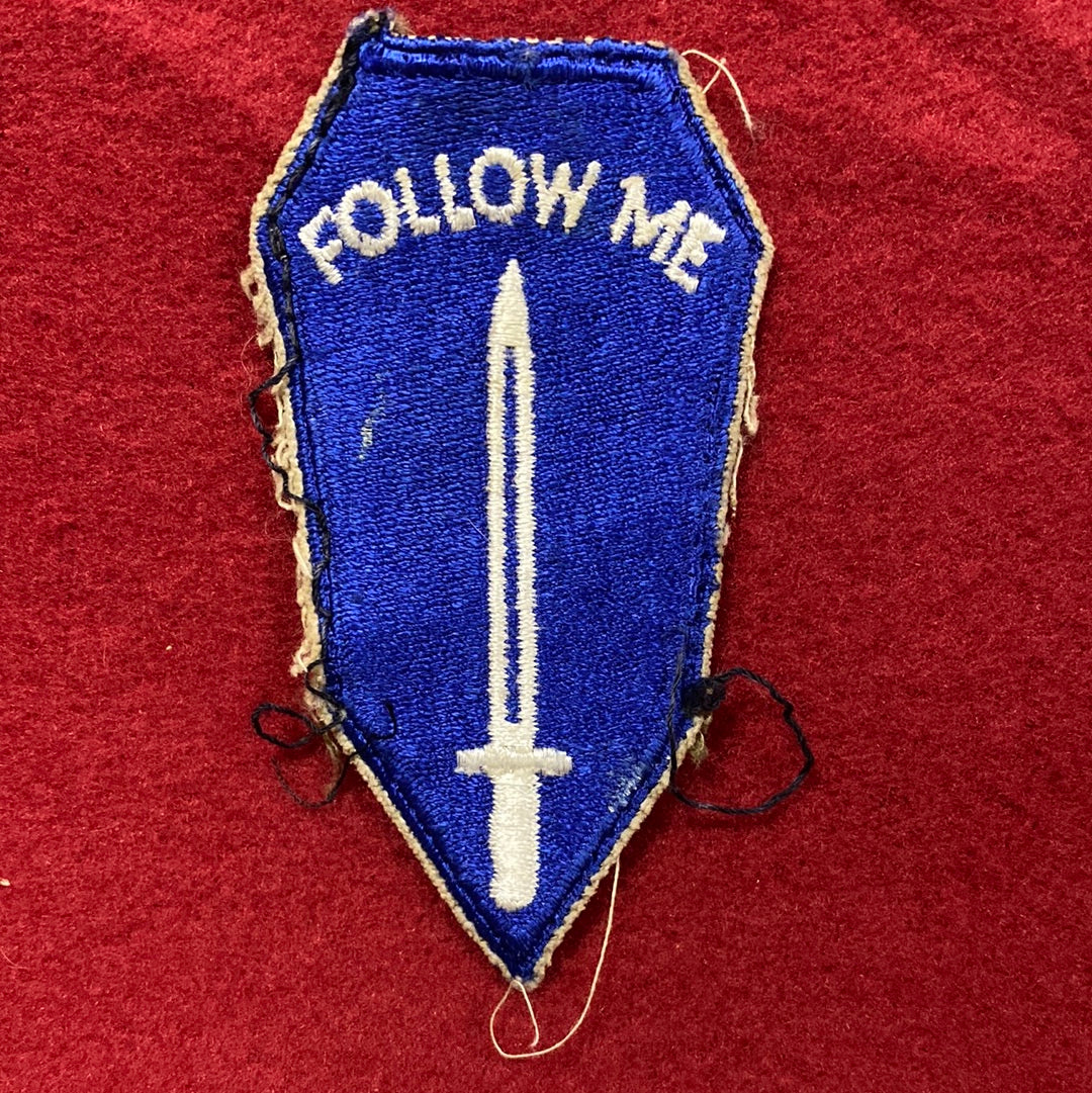 VINTAGE US Army Infantry Training School Patch Sew-On (12o38)