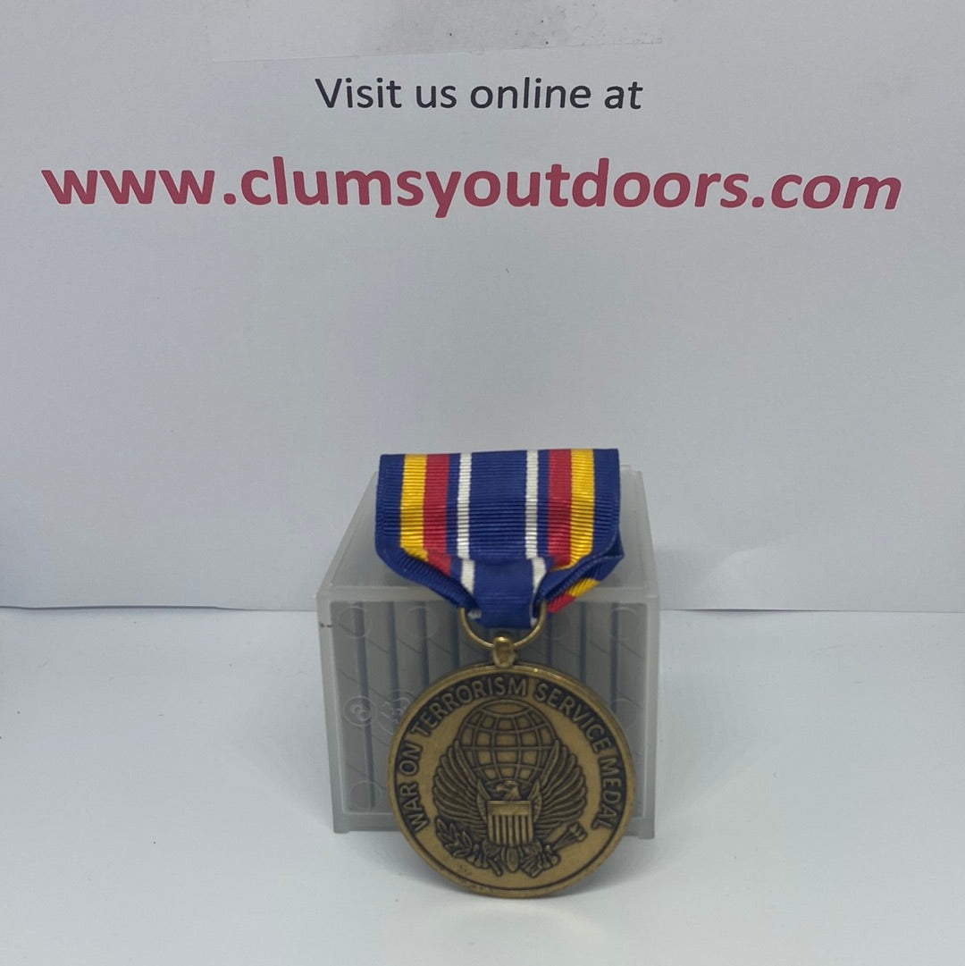 Vintage US Military Global War on Terrorism Service Medal Army (2cc32)