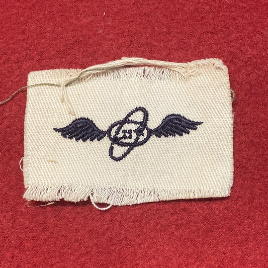 VINTAGE US Navy Coast Guard AVIATION ELECTRONICS TECH. Sew On Patch (WSB09-103)