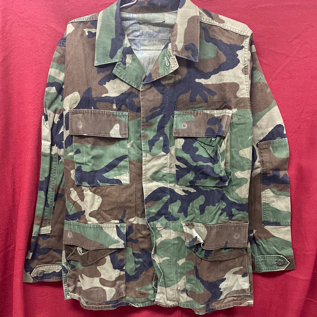 US Army SMALL REGULAR Uniform Top BDU Woodland Pattern (03cc cb7-19)