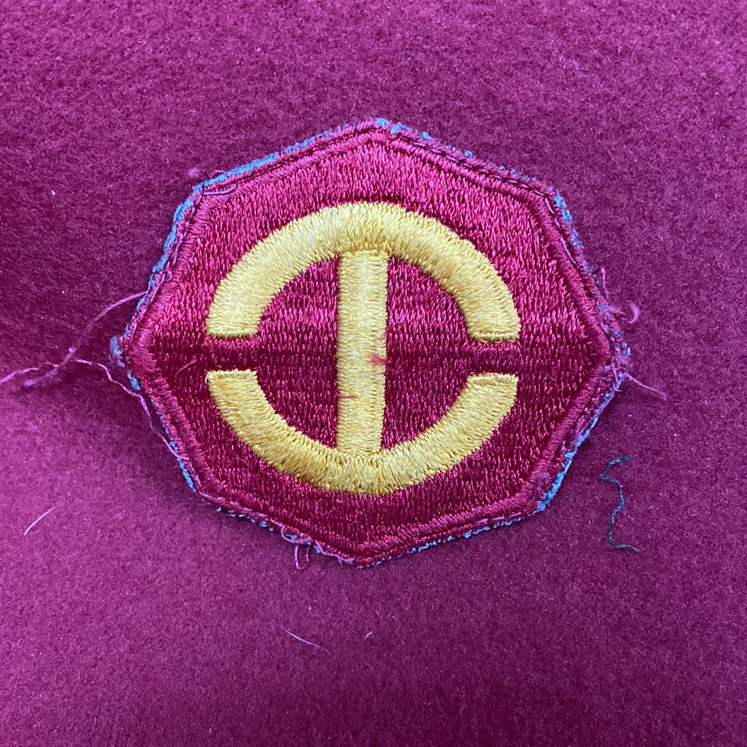 VINTAGE US Army WW2 Hawaiian Command Patch Sew-On (12o56)