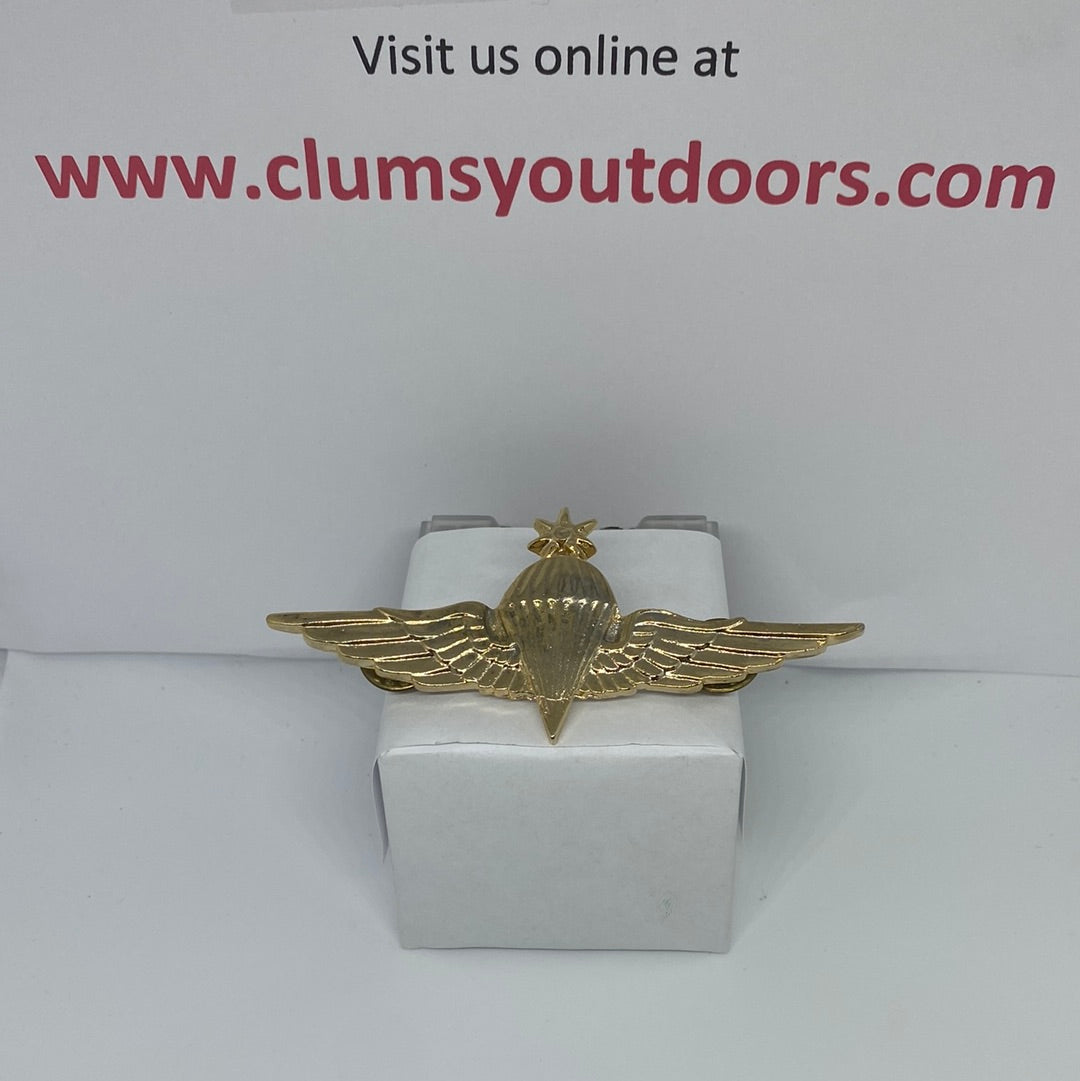 Vintage Military Jordan Jump Wings Pin (3cc16)