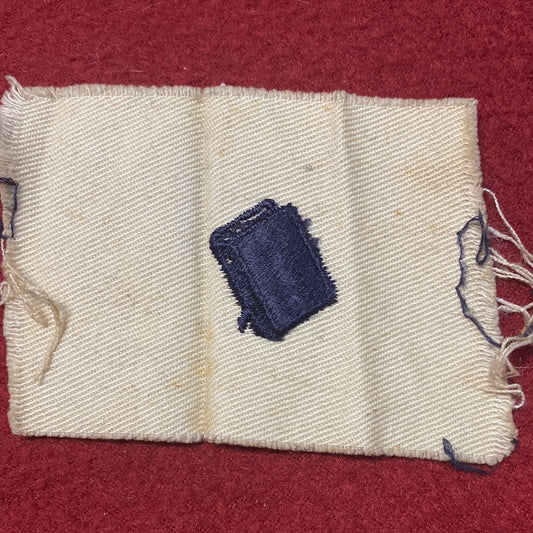 VINTAGE US Navy Coast Guard PRINTER Sew On Patch (WSB09-97)