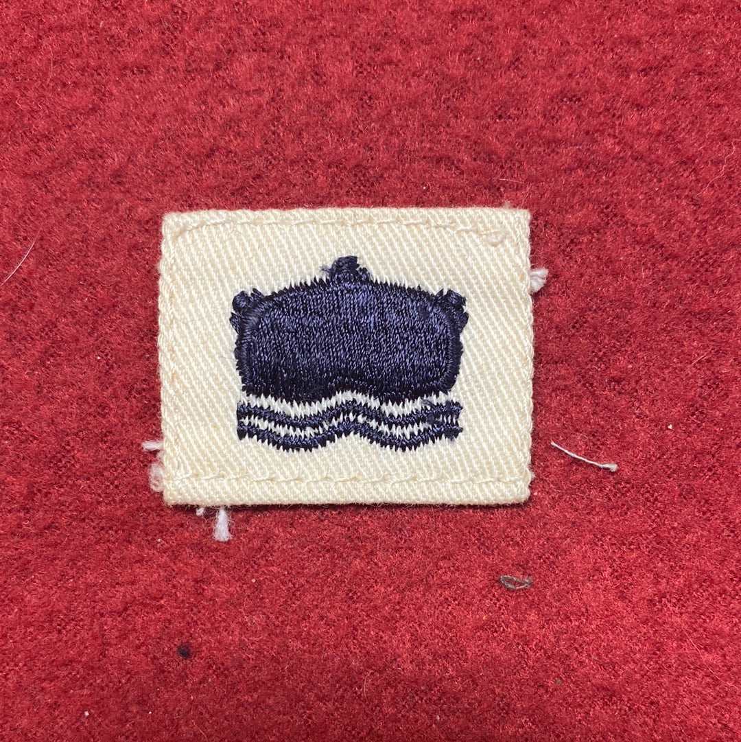 VINTAGE US Navy Coast Guard MINE MATE Sew On Patch (WSB09-150)