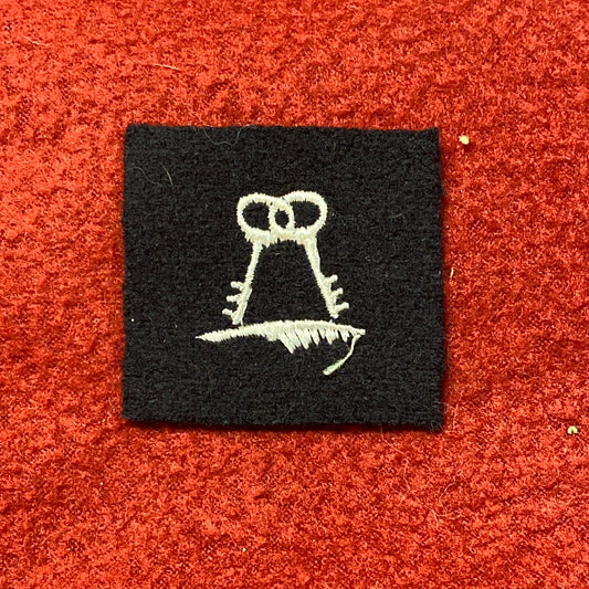 VINTAGE US Navy Coast Guard COMMISIONARYMAN/STEWARD Sew On Patch (WSB09-84)