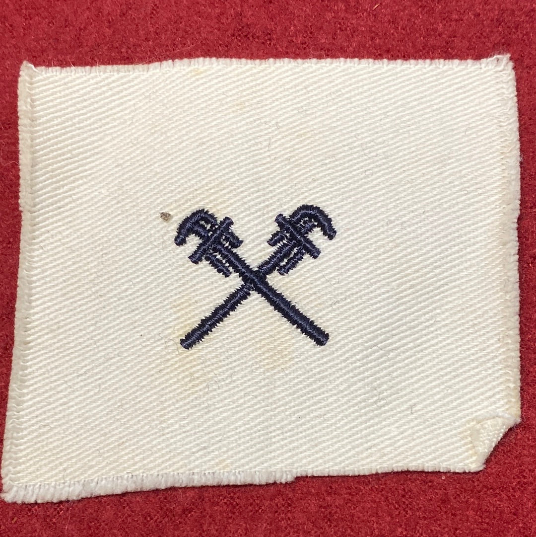 VINTAGE US Navy Coast Guard PIPEFITTER Sew On Patch (WSB09-160)