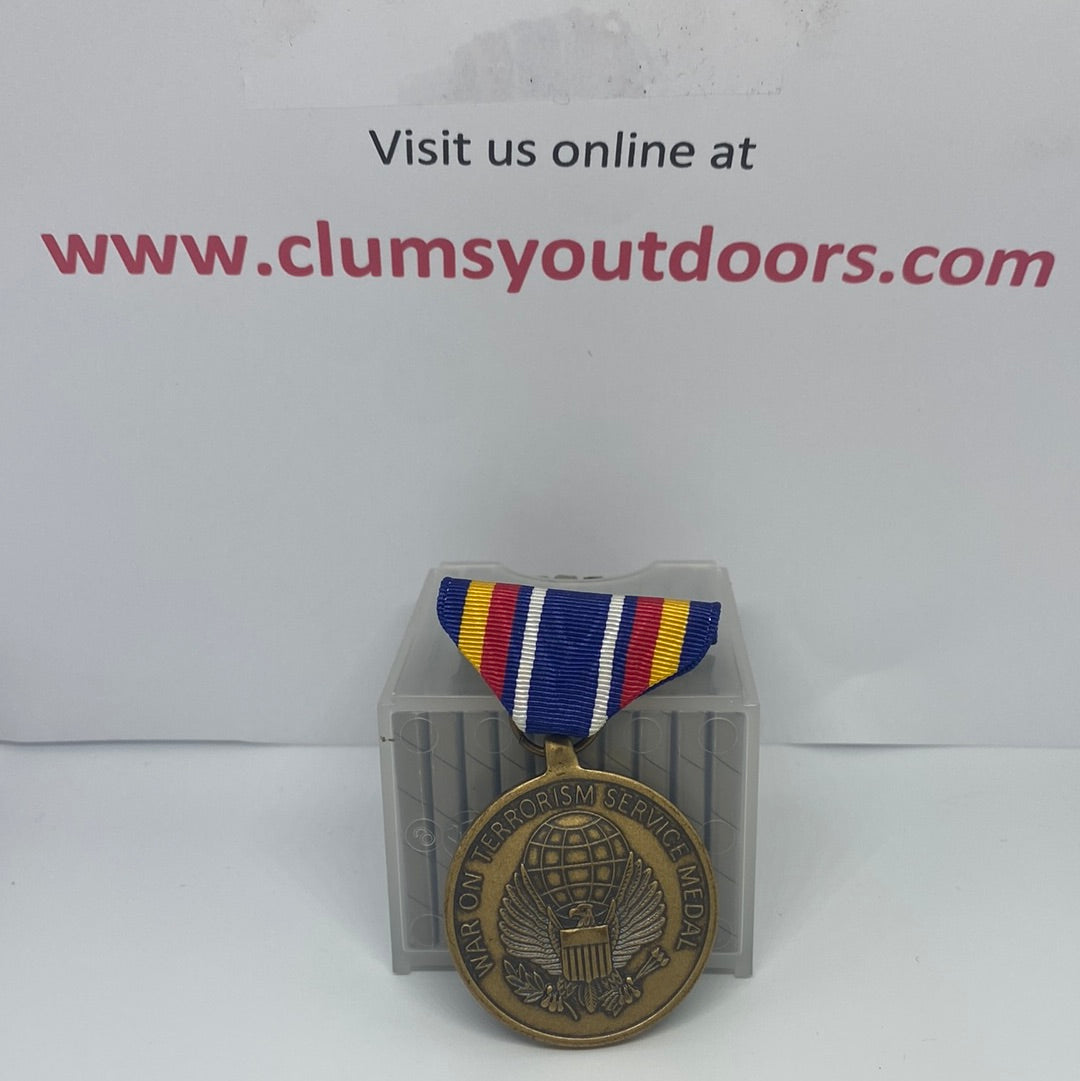 Vintage US Military Global War on Terrorism Service Medal Army (2cc30)