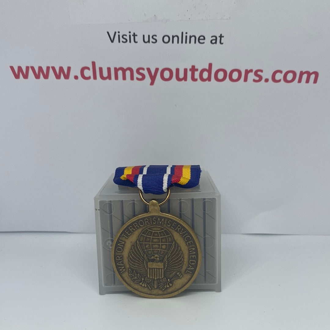 Vintage US Military Global War on Terrorism Service Medal Army (2cc31)