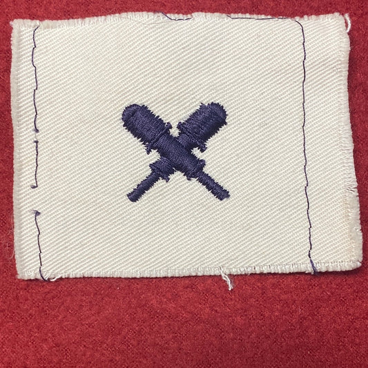 VINTAGE US Navy Coast Guard GUNNER’S MATE Sew On Patch (WSB09-19)