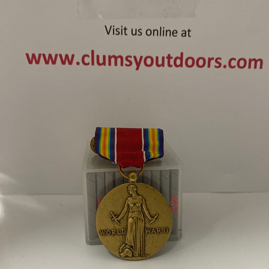 Vintage US Military WWII Victory Medal for Freedom Army (2cc55)
