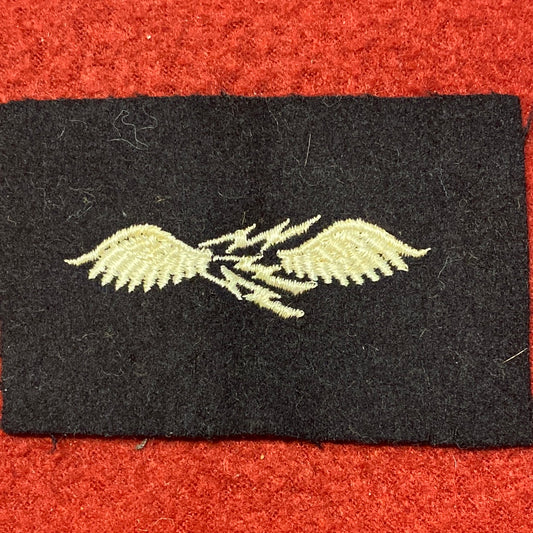 VINTAGE US Navy Coast Guard AVIATION RADIOMAN Sew On Patch (WSB09-127)