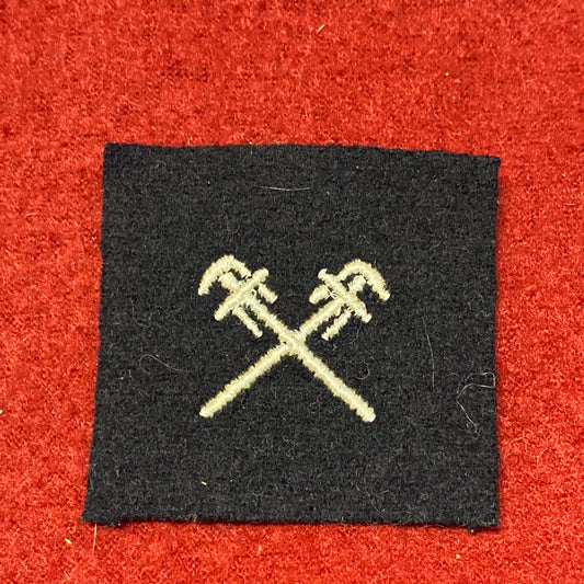 VINTAGE US Navy Coast Guard PIPEFITTER Sew On Patch (WSB09-159)