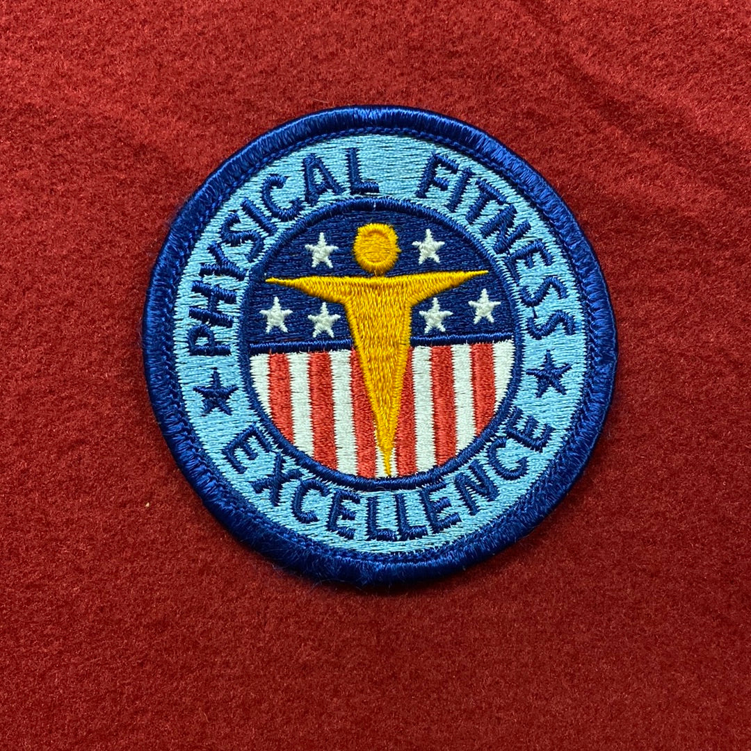 VINTAGE US Army Physical Fitness Patch Sew-On (12o33)