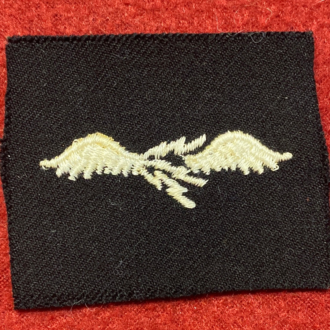 VINTAGE US Navy Coast Guard AVIATION RADIOMAN Sew On Patch (WSB09-125)