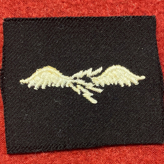 VINTAGE US Navy Coast Guard AVIATION RADIOMAN Sew On Patch (WSB09-125)