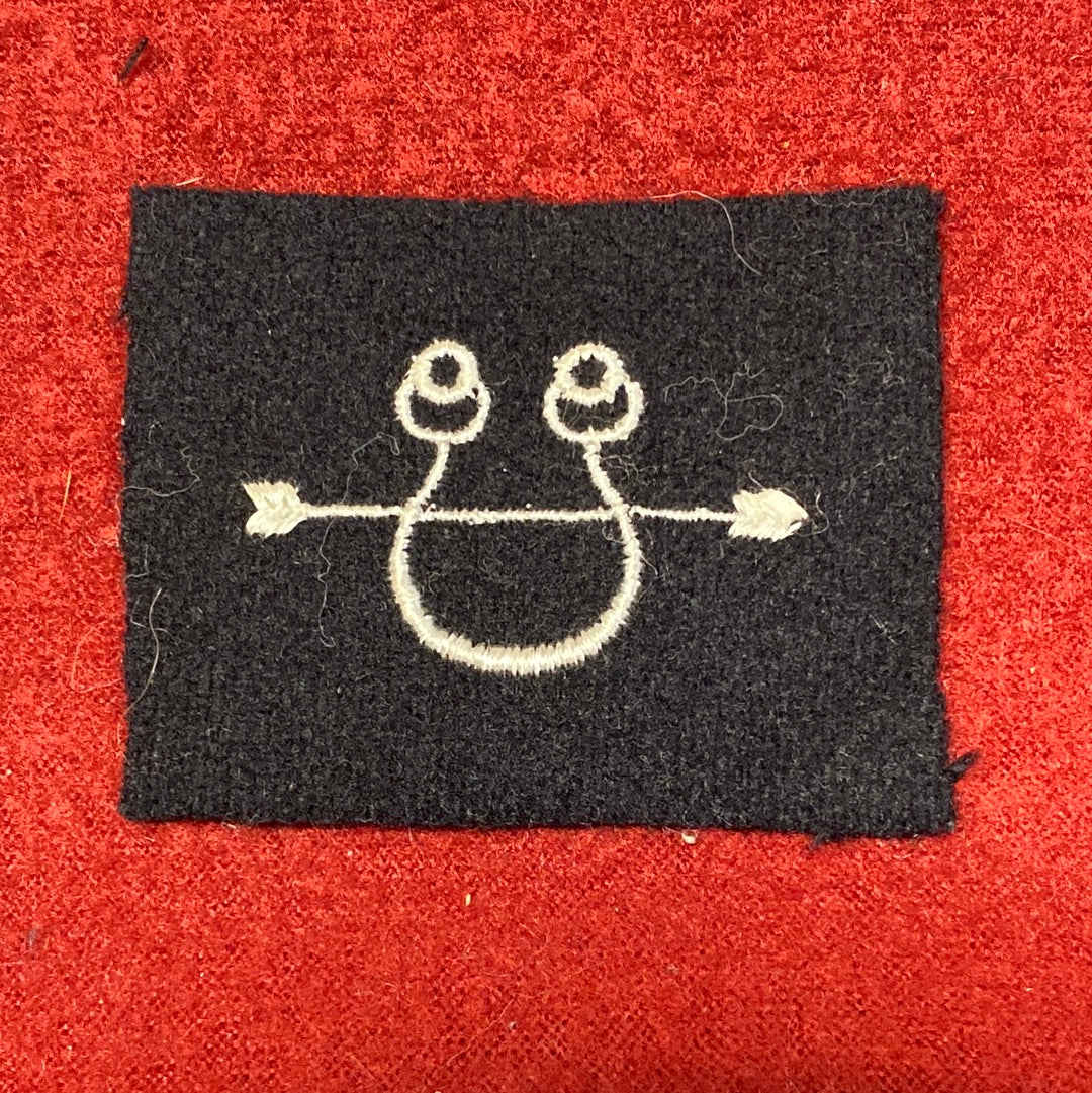 VINTAGE US Navy Coast Guard SONARMAN Sew On Patch (WSB09-183)