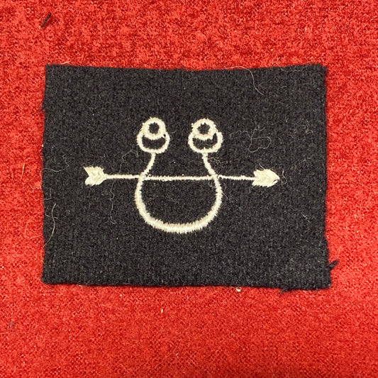 VINTAGE US Navy Coast Guard SONARMAN Sew On Patch (WSB09-183)