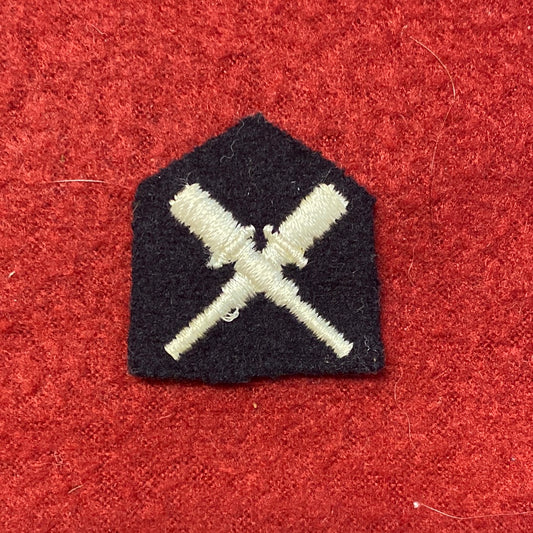 VINTAGE US Navy Coast Guard GUNNER’S MATE Sew On Patch (WSB09-27)
