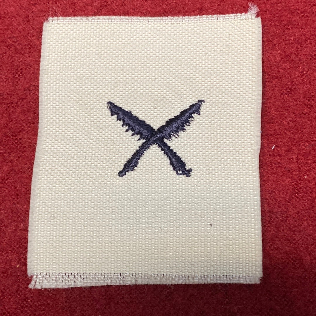 VINTAGE US Navy Coast Guard YEOMAN Sew On Patch (WSB09-188)