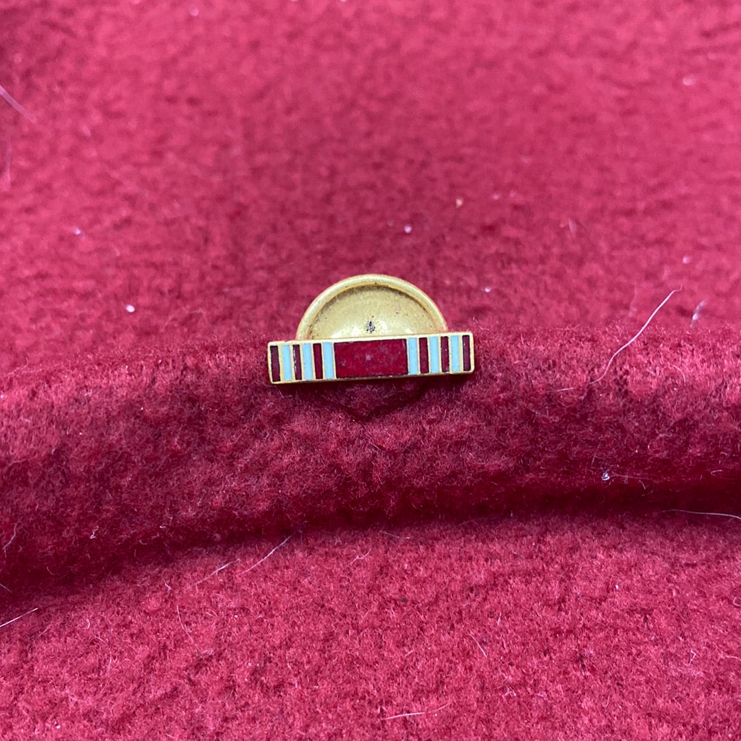 Vintage US Military Good Conduct Ribbon Pin Army (WSB08-db57)