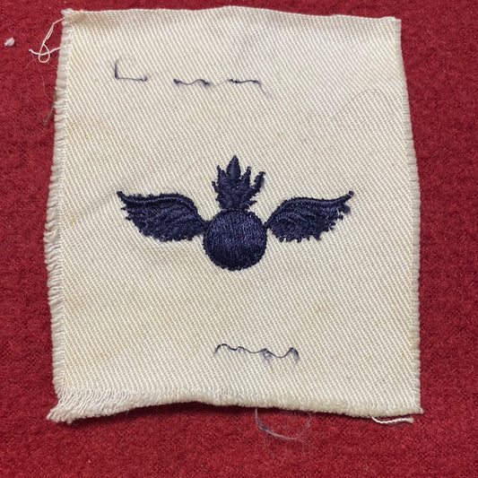 VINTAGE US Navy Coast Guard AVIATION ORDINANCEMAN Sew On Patch (WSB09-54)