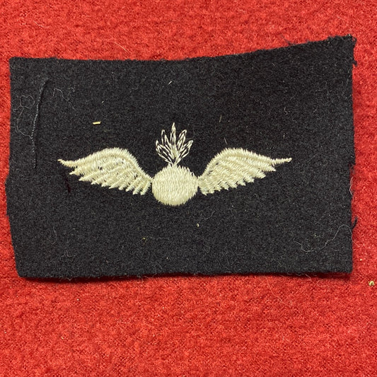 VINTAGE US Navy Coast Guard AVIATION ORDINANCEMAN Sew On Patch (WSB09-71)